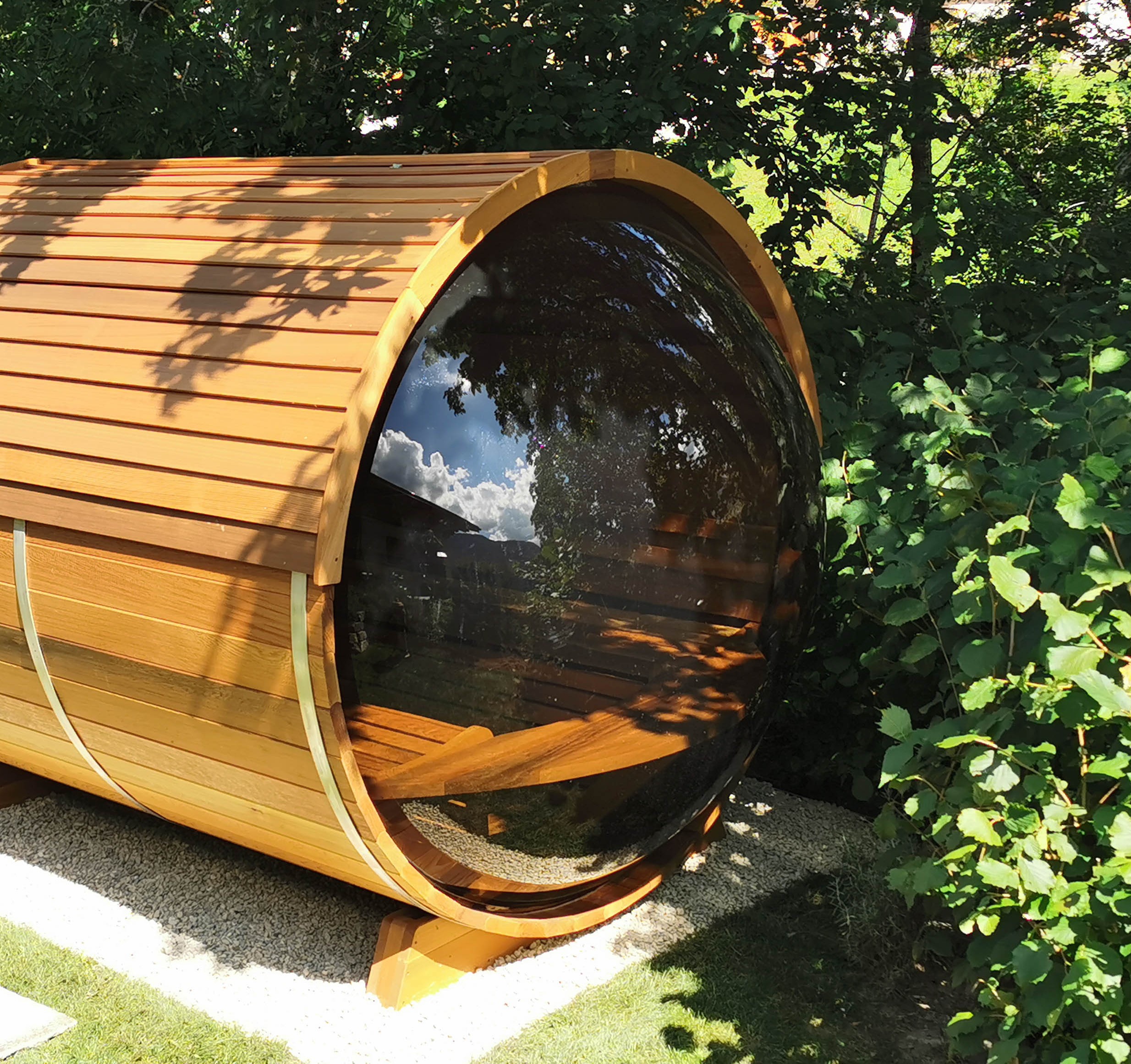 Saunafass aussensauna